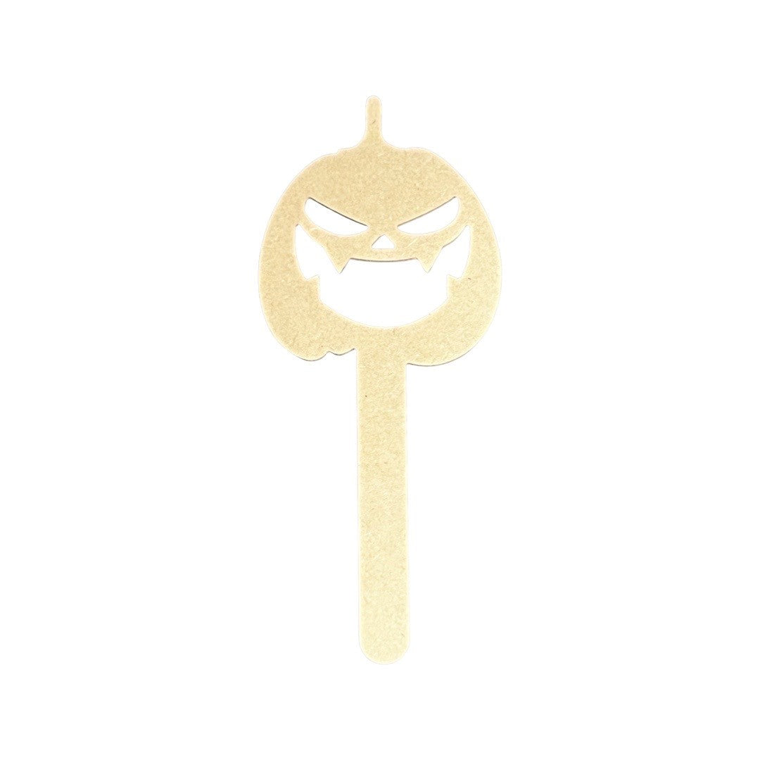 Spooky Pumpkin Planter Stake